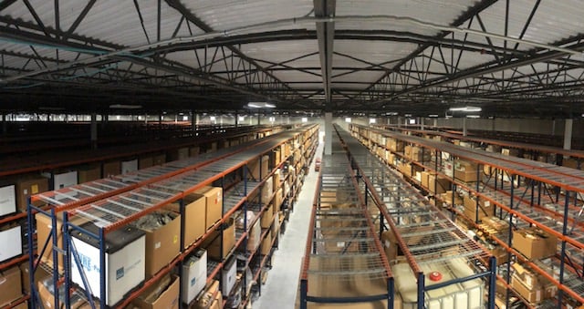 warehouse of non-rolling stock government surplus 