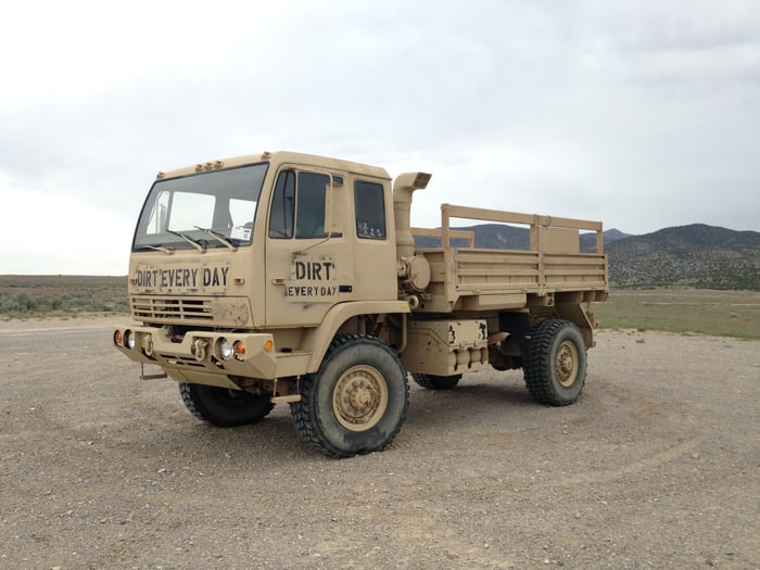 Dirt Every Day: Fred Williams drives a military surplus truck