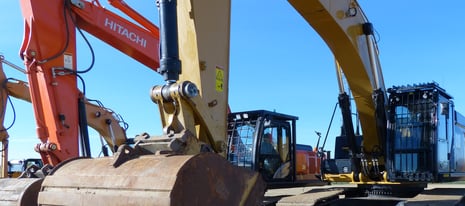 Not just yellow iron: equipment owners can buy and sell all makes of equipment through Cat Auction Services. Consignments are being accepted for the next Edmonton auction, June 22