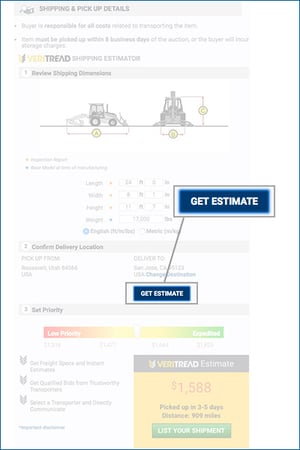 Shipping Estimator