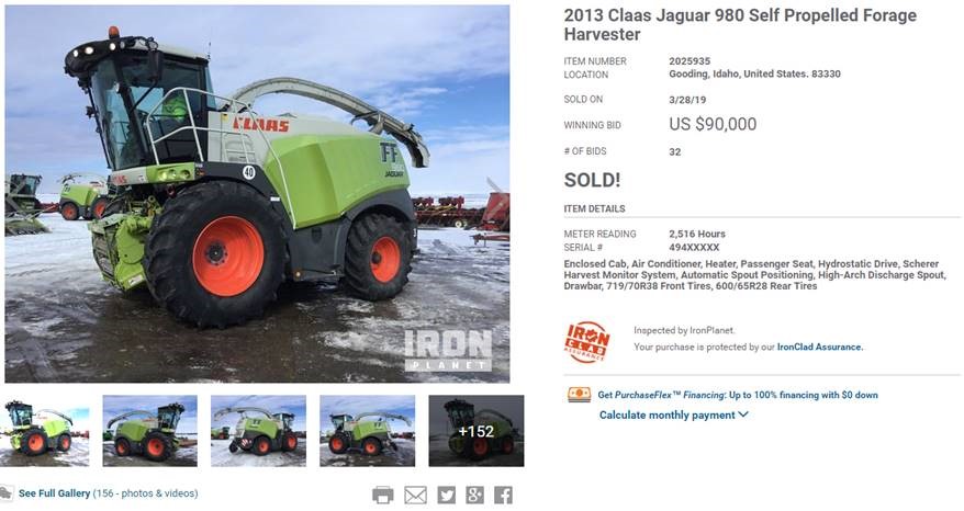 2013 Claas Jaguar